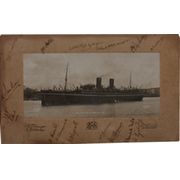 ENGLAND ASHES TOUR 1924-25 SIGNED PHOTOGRAPH