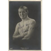 WALTER NEUSEL SIGNED POSTCARD