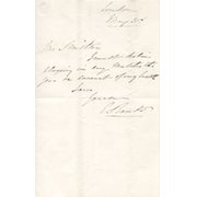 EDWARD BANKS (KENT) 1848 CRICKET LETTER