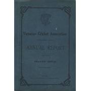 VICTORIAN CRICKET ASSOCIATION ANNUAL REPORT (1920-21)
