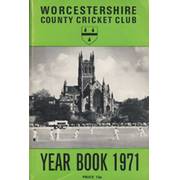 WORCESTERSHIRE COUNTY CRICKET CLUB YEAR BOOK 1971