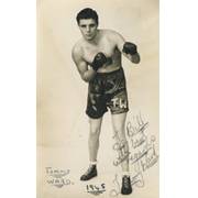 TOMMY WARD (AUSTRALIAN BOXER) SIGNED PHOTOGRAPH