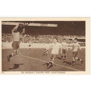 AMSTERDAM OLYMPICS 1928 FOOTBALL FINAL POSTCARD (URUGUAY V ARGENTINA)