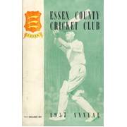 ESSEX COUNTY CRICKET CLUB ANNUAL 1957