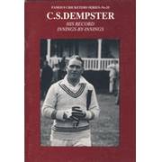C.S.DEMPSTER: HIS RECORD INNINGS-BY-INNINGS