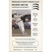 MIDDLESEX COUNTY CRICKET CLUB ANNUAL REVIEW 1987/88