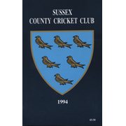 SUSSEX COUNTY CRICKET CLUB HANDBOOK 1994