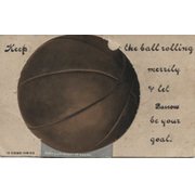 BARROW FOOTBALL NOVELTY POSTCARD 1916