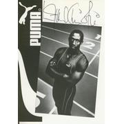 LINFORD CHRISTIE SIGNED CARD