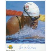 SHARRON DAVIES SIGNED PHOTOGRAPH