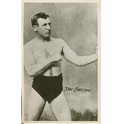 DAN CREEDON (NEW ZEALAND) BOXING POSTCARD