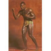 FRANK BRUNO (ENGLAND) BOXING POSTCARD