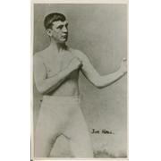 JIM HALL (AUSTRALIA) BOXING POSTCARD