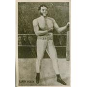 LARRY FOLEY (AUSTRALIA) BOXING POSTCARD