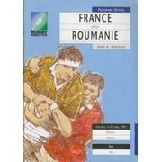FRANCE V ROMANIA, RUGBY WORLD CUP 1991 rugby programme
