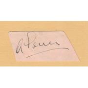 ALF GOVER (SURREY & ENGLAND) CRICKET AUTOGRAPH