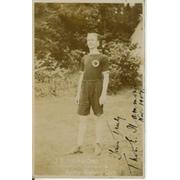 THOMAS HAMMOND 1907 (BLACKHEATH HARRIERS) SIGNED POSTCARD 
