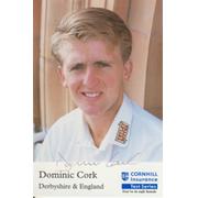DOMINIC CORK SIGNED CARD