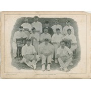 VIEW AND PORTRAIT ALBUM (INCL. YORKSHIRE AND AUSTRALIAN CRICKET TEAMS 1893)