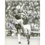 TERRY BUTCHER AND PHIL THOMPSON (ENGLAND) SIGNED PHOTOGRAPH