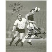 TREVOR BROOKING AND SAMMY LEE SIGNED PHOTOGRAPH