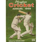PLAYFAIR CRICKET ANNUAL 1968