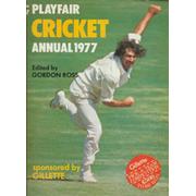 PLAYFAIR CRICKET ANNUAL 1977