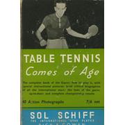 TABLE TENNIS COMES OF AGE