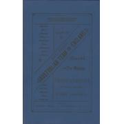 THE THIRD AUSTRALIAN TEAM IN ENGLAND