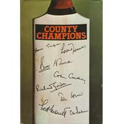 COUNTY CHAMPIONS (SIGNED BY WORCESTERSHIRE)