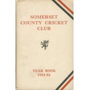 SOMERSET COUNTY CRICKET CLUB YEARBOOK 1953-54