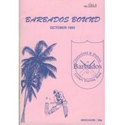 BARBADOS BOUND. CHESTERFIELD & DISTRICt 1993 BARBADOS CRICKET TOURING TEAM