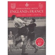 ENGLAND V FRANCE 1951 (FESTIVAL OF BRITAIN) FOOTBALL PROGRAMME