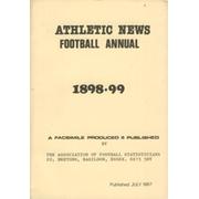 ATHLETIC NEWS FOOTBALL ANNUAL 1898-99 (FACSIMILE EDITION)