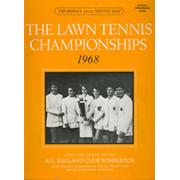 WIMBLEDON CHAMPIONSHIPS 1968 (DAY 10) TENNIS PROGRAMME