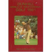 DUNHILL WORLD OF PROFESSIONAL GOLF 1981