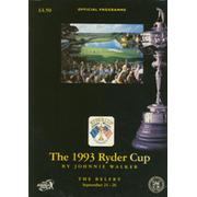 RYDER CUP 1993 (THE BELFRY) OFFICIAL PROGRAMME