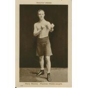 HARRY REEVES BOXING POSTCARD