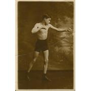 IDRIS THOMAS SIGNED BOXING POSTCARD