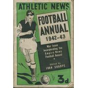 ATHLETIC NEWS FOOTBALL ANNUAL 1942-43