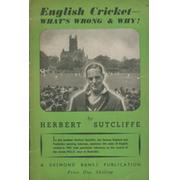 ENGLISH CRICKET - WHAT