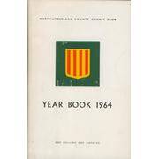 NORTHUMBERLAND COUNTY CRICKET CLUB YEAR BOOK 1964