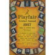 PLAYFAIR CRICKET ANNUAL 1957