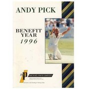 ANDY PICK (NOTTINGHAMSHIRE) 1996 CRICKET BENEFIT BROCHURE