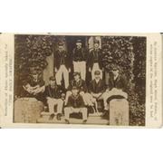OXFORD UNIVERSITY BOAT RACE CREW 1893 (CABINET CARD) PHOTOGRAPH