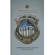 EDMONTON OILERS OFFICIAL GUIDE 2003/2004
