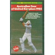 ABC CRICKET BOOK: AUSTRALIAN TOUR OF ENGLAND 1985