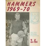 HAMMERS 1969-70 OFFICIAL BROCHURE