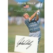 JOHN DALY (USA) PUBLICITY PHOTO + AUTOGRAPH