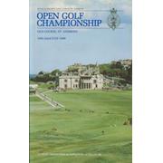 OPEN GOLF CHAMPIONSHIP 1990 (ST. ANDREWS) GOLF PROGRAMME